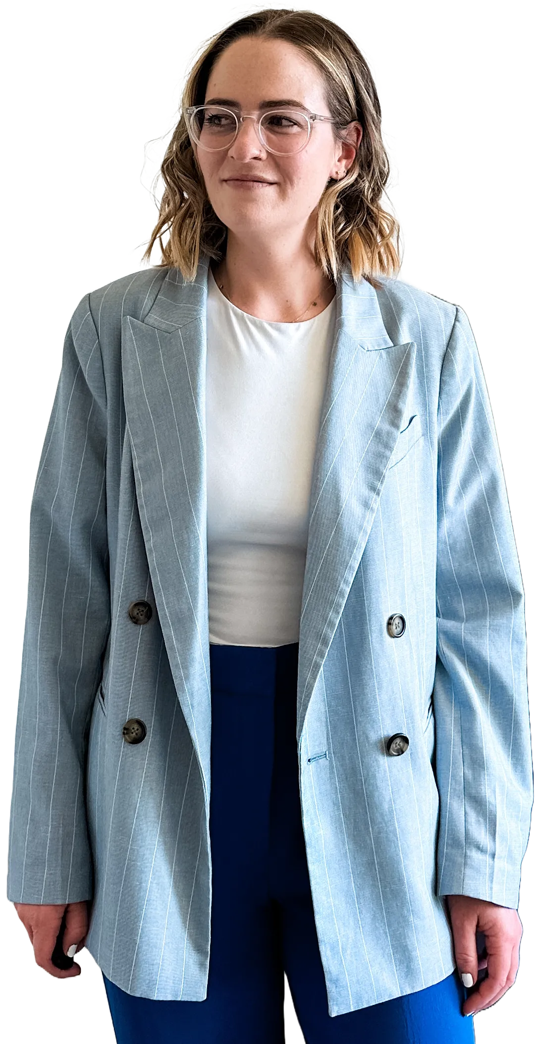 Professional woman working on UX design, representing career transition success with Pivot platform