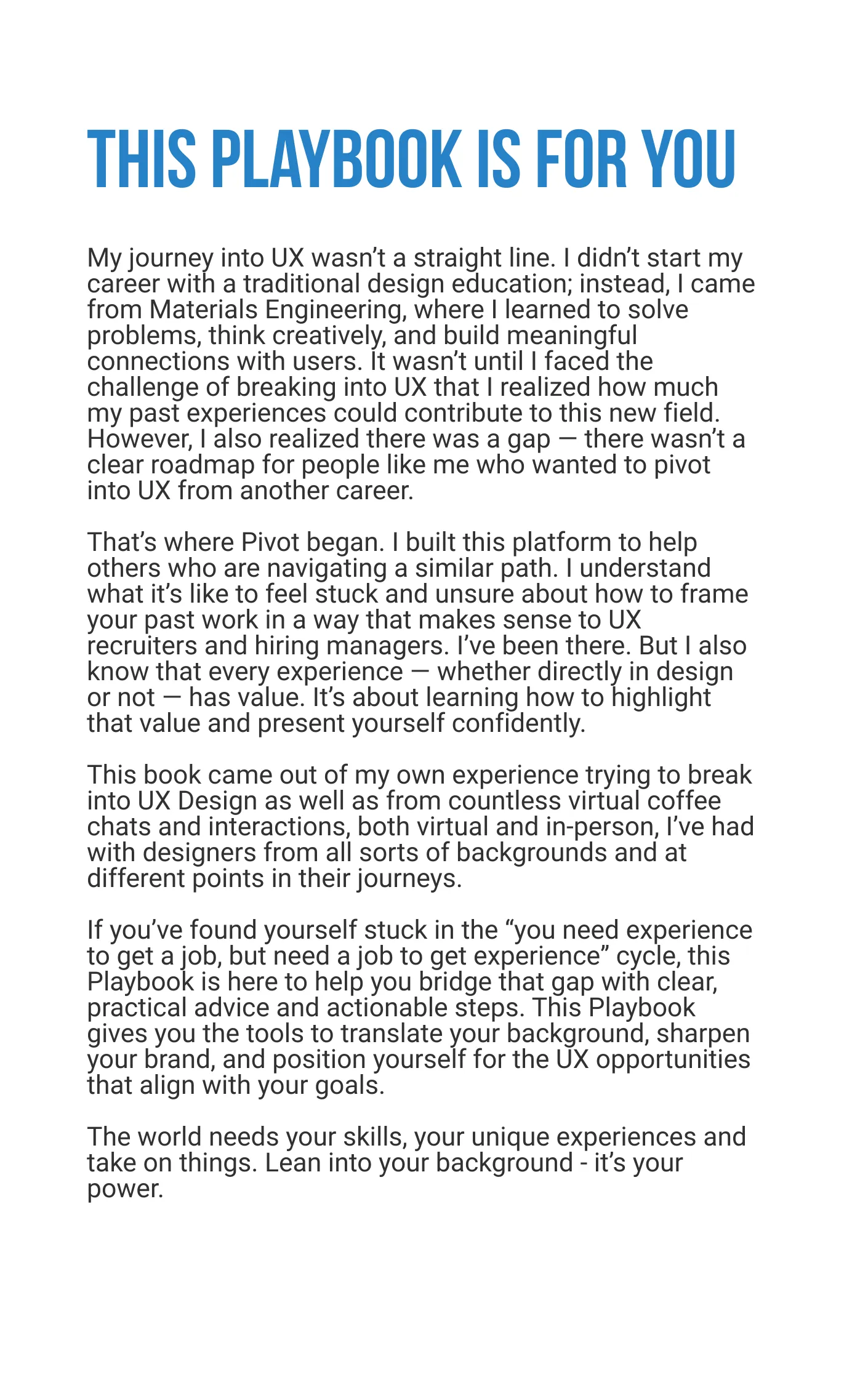 The Pivot Playbook Page 2
